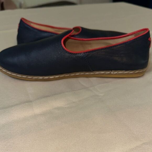 CHARIX Navy/Red Slip-On Loafers Size 40 - Picture 9 of 10
